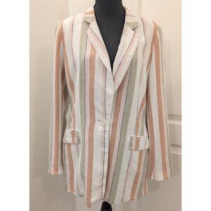 Rachel Zoe blazer size M stripes